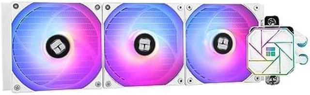 Thermalright Aqua Elite 360 White V3 Aio CPU Cooler, 360 Liquid Cooling  Row, ARGB PWM Cooler Fans, for Intel  LGA1150/1151/1155/1156/1200/2011/1700,AMD:AM4/AM5, PC Cooler Aio 