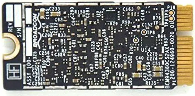 Alt view image 2 of 2 - Pardarsey BCM94360CS2 WiFi Bluetooth Airport Wireless Card Replacement for MacBook Air 11" A1465 (2013, 2014, 2015) 13" A1466 (2013, 2014, 2015, 2017) (661-7465, 661-7481, 653-0023)