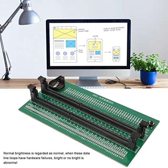 CR2032 Battery DDR3 Test Card Portable DDR3 Memory Tester – With 110 ...