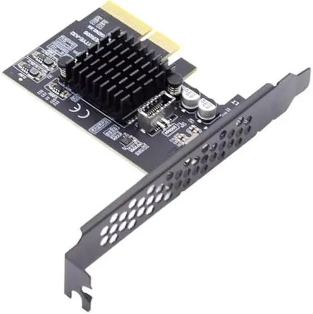 Main image of chenyang PCI-E X4 to USB 3.2 Type-E Front Panel Socket PCI Express Gen2 20Gbps Expansion Card Adapter