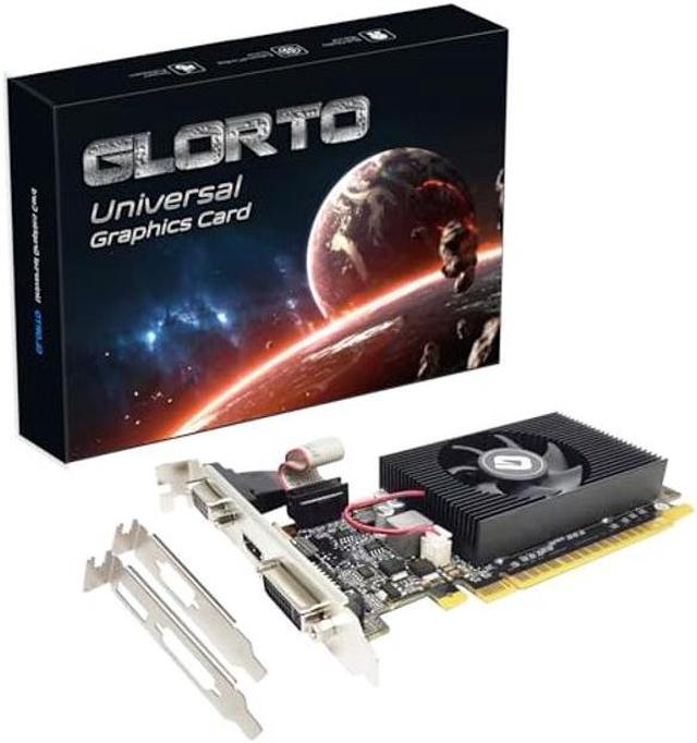 Glorto GeForce GT 210 1024 MB DDR3 Low Profile Graphics Card PCI