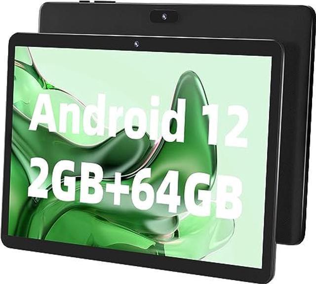 SGIN Tablet with 10.1 Inch Android 12 Tablets, 2GB RAM 64GB ROM 1280 * 800  IPS Display, with Quad-Core A133 1.6Ghz Processor, 2MP + 5MP Camera,