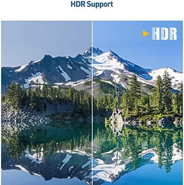 Alt view image 3 of 5 - Cable Matters 2-Pack 4K DisplayPort to DisplayPort Cable, Computer Monitor Cable 6 ft, 4K@60Hz, 2K@144Hz, Display Cable, Male to Male Display Port Cable, Gold-Plated DP to DP Cable, 6 Feet