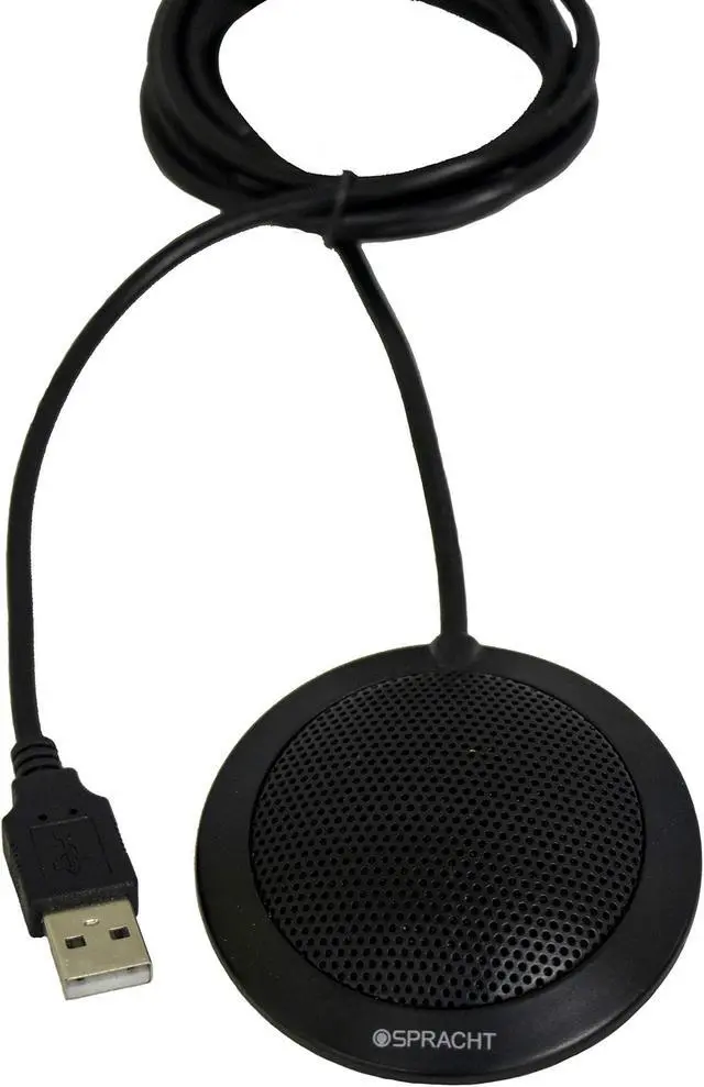Alt view image 2 of 4 - Spracht MIC-2010 Aura USB Mic Digital USB Microphone, Black