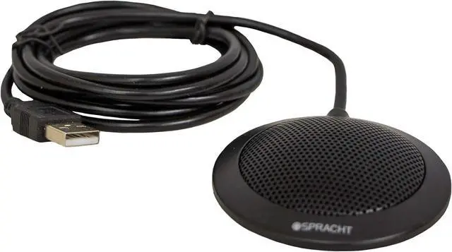 Alt view image 4 of 4 - Spracht MIC-2010 Aura USB Mic Digital USB Microphone, Black