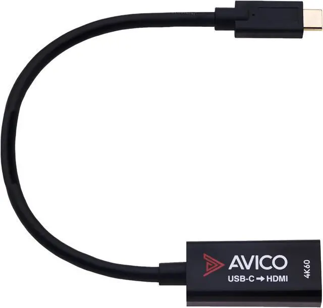 Main image of Avico USB C to HDMI 2.0 Adapter  4K 60hz HDR  2K 144hz  1080P 240hz  Male to Female  for Monitors, TVs, PCs, MacBooks, Projectors  Thunderbolt Compatible