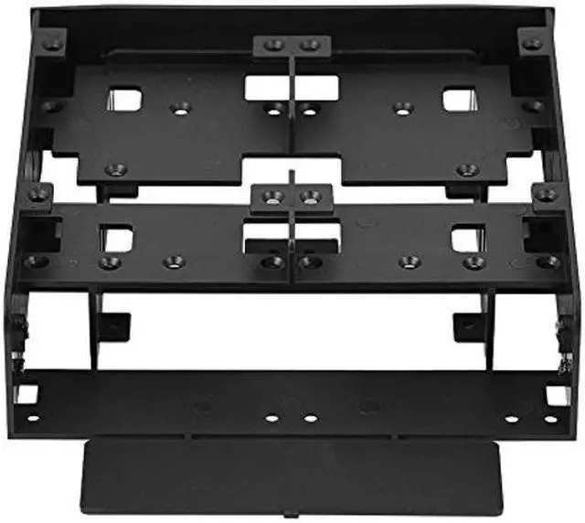 Alt view image 4 of 5 - 5.25" to 2.5" / 3.5" Floppydrive Mounting Bracket,Compatible with Standard 5.25" Bay of PC,Multifunctional Combination