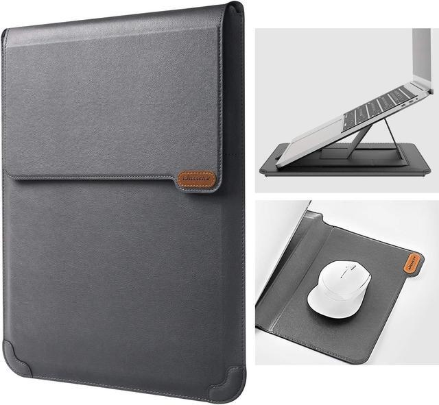 Main image of Nillkin Laptop Sleeve for MacBook Air M4(2025)/Pro 13/MacBook Air 13 inch, MacBook Air Sleeve with Laptop Stand and Mouse Pad, Case Bag for 13-14 inch MacBook, ASUS, Dell, HP, Grey