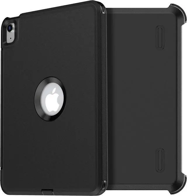 Main image of AICase New iPad Air 10.9 Cases Heavy Duty Rugged Shockproof Triple Layer Defense for iPad Air 4th/5th Generation 2020/2022 (Black)
