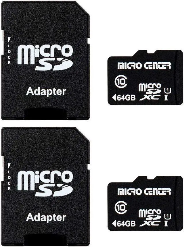 Alt view image 2 of 5 - INLAND Micro Center SuperSpeed 5 Pack 64GB USB 3.0 Flash Drive+2 Pack 64GB Class 10 MicroSDXC Flash Memory Card