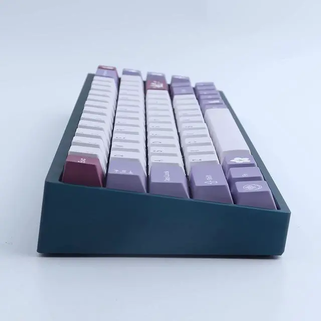 Alt view image 5 of 5 - JOMKIZ PBT Keycaps, Cherry Profile Keycaps 134 Keys Rabbit Dye Sublimation with 7U Spacebar Japanese Keycap Set for Cherry MX Switches US Layout Mechanical Keyboards