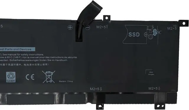 Alt view image 3 of 5 - Fully. 8N0T7 Replacement Battery Compatible with Dell XPS 15 9575 Precision 5530 2-in-1 Series Notebook 8NOT7 TMFYT 0TMFYT - 75Wh 11.4V
