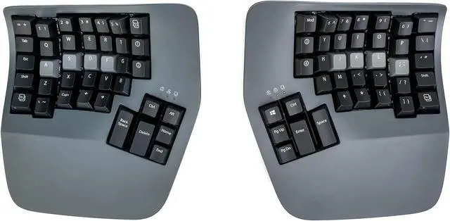 Main image of KINESIS Advantage360 Professional Split Ergonomic Keyboard - Bluetooth | Mechanical Switches | Fully Programmable Open Source | Contoured Shape | Adjustable Tenting | Backlit