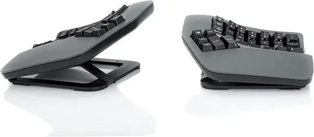 Alt view image 2 of 5 - KINESIS Advantage360 Professional Split Ergonomic Keyboard - Bluetooth | Quiet Mechanical Switches | Fully Programmable Open Source | Contoured Shape | Adjustable Tenting | Backlit