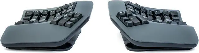 Alt view image 5 of 5 - KINESIS Advantage360 Professional Split Ergonomic Keyboard - Bluetooth | Quiet Mechanical Switches | Fully Programmable Open Source | Contoured Shape | Adjustable Tenting | Backlit