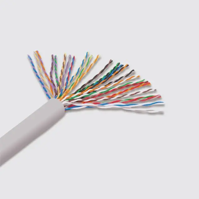 Alt view image 5 of 5 - Elite 25 Pair Cat5e Riser (CMR), 500ft, UTP 24AWG, Solid Bare Copper, 350MHz, UTP (Unshielded Twisted Pairs), UL Listed, Bulk Ethernet Cable Reel, Gray