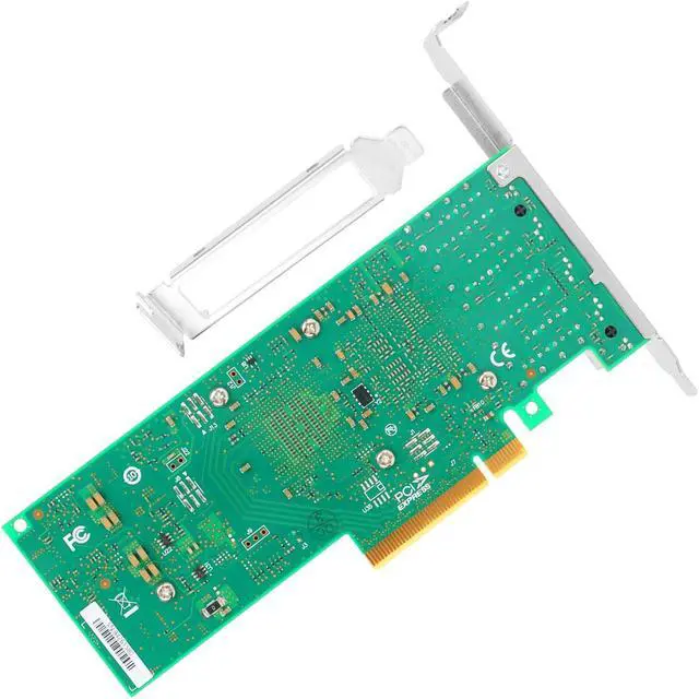 Alt view image 2 of 5 - Euqvos PCIe Ethernet Network Card for Intel X710-T4 XL710BM1 Chipset PCIe 3.0 X8 10Gb 4 Port RJ45 LAN Card Support Windows Server/Windows/Linux/VMware/ESX