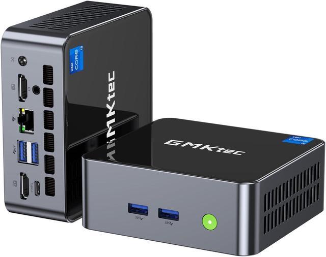 GMKtec Mini PC Intel i5-12450H(Turbo 4.4 GHz) 32GB DDR4 1TB M.2 NVMe SSD,  Windows 11 Pro Mini Computers, USB 3.2, Type-C/WiFi 6, BT5.2, RJ45 2.5G/ 4K  Triple Display Desktop PC - Newegg.com