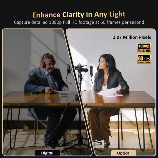 Alt view image 5 of 5 - NexiGo PTZ Camera 20X Optical Zoom with PoE HDMI/3G-SDI/USB/LAN IP Streaming Outputs, Auto AI Tracking for Video Conferencing Live Streaming Meeting Church Services Worship Skype Zoom Teams OBS