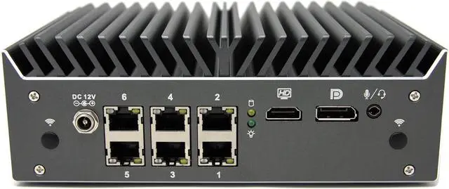 Main image of Protectli Vault Pro VP4630-6 Port, Firewall Micro Appliance/Mini PC - Intel i3, 2.5G Ports, DDR4 RAM, M.2 NVMe or SATA SSD Storage, AES-NI, 8GB RAM, 120GB SATA SSD