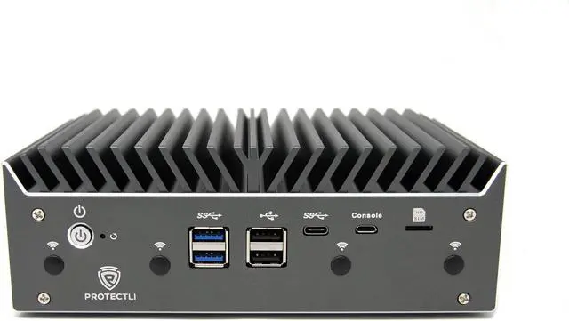 Alt view image 3 of 4 - Protectli Vault Pro VP4630-6 Port, Firewall Micro Appliance/Mini PC - Intel i3, 2.5G Ports, DDR4 RAM, M.2 NVMe or SATA SSD Storage, AES-NI, 8GB RAM, 120GB SATA SSD