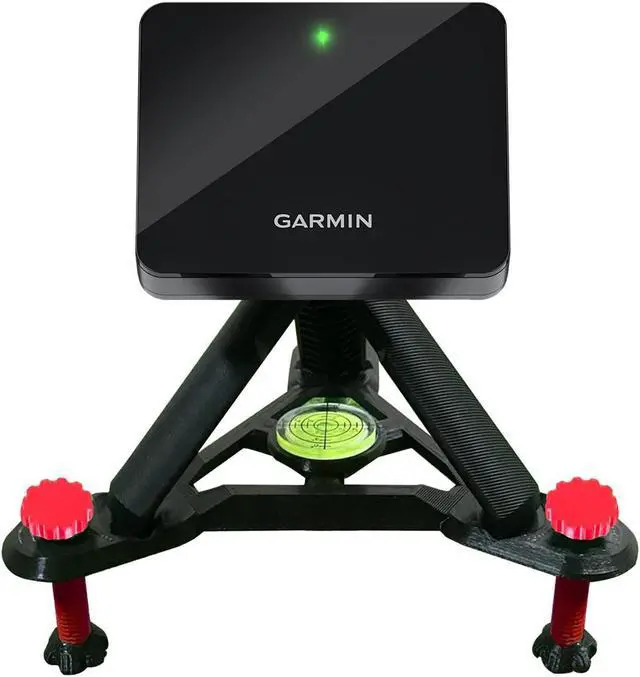 Alt view image 4 of 5 - PlayBetter Garmin Approach R10 Portable Golf Launch Monitor & Simulator Bundle - Great for Home, Outdoor & Indoor, Projector Compatible, Software Accuracy Upgraded - Includes Alignment Stand