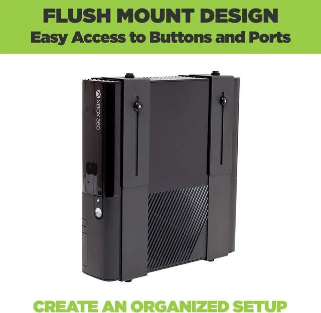 Alt view image 5 of 5 - HIDEit Mounts Uni-MW Mount - Patented in 2015, Made in USA - Steel Adjustable Medium and Wide Device Wall Mount, Hide Your Cable TV Box, Game Consoles, Set-Top Boxes, Satellite Receivers and More