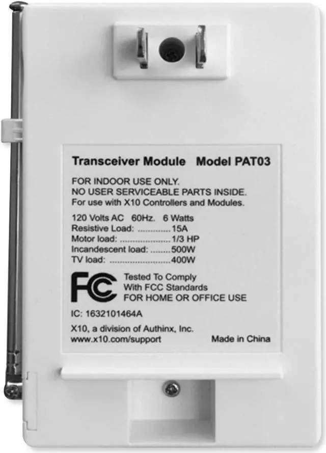 Alt view image 2 of 3 - X10 PRO PAT03 16 Channel Transceiver