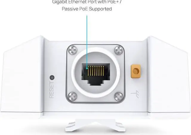 Alt view image 5 of 5 - TP-Link EAP650-Outdoor | Omada True WiFi6 AX3000 Gigabit Outdoor Access Point | Mesh, Seamless Roaming, MU-MIMO | PoE+ Powered | IP67 | Multiple SDN Controller | Remote & App Control