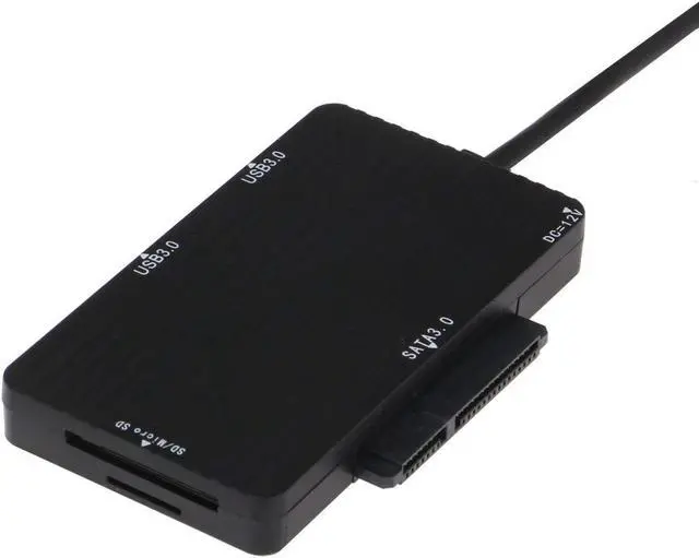 Alt view image 3 of 3 - SEDNA - USB 3.1 (GEN 1) 2 Port Hub/Card Reader/SATA III Combo Adapter