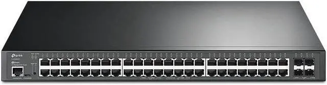 Main image of TP-Link TL-SG3452XP | 48 Port Gigabit L2+ Managed PoE Switch | 48 PoE+ Port @500W, 4 x 10G SFP+ Slots | PoE Recovery | Support Omada SDN | IPv6 & Static Routing