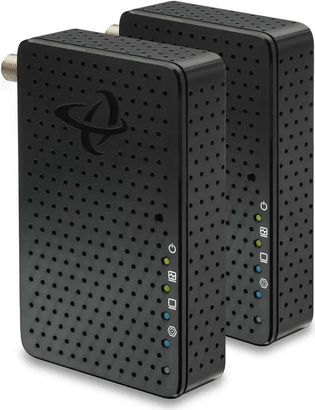 Main image of Hitron HTEM5 MoCA 2.5 Adapter Kit (2-Pack) | 2.5Gbps Ethernet Over Coax | Multi-Gig Wired Backhaul for Mesh WiFi, Streaming & Gaming | Includes 2 Adapters, Coax & Ethernet Cables