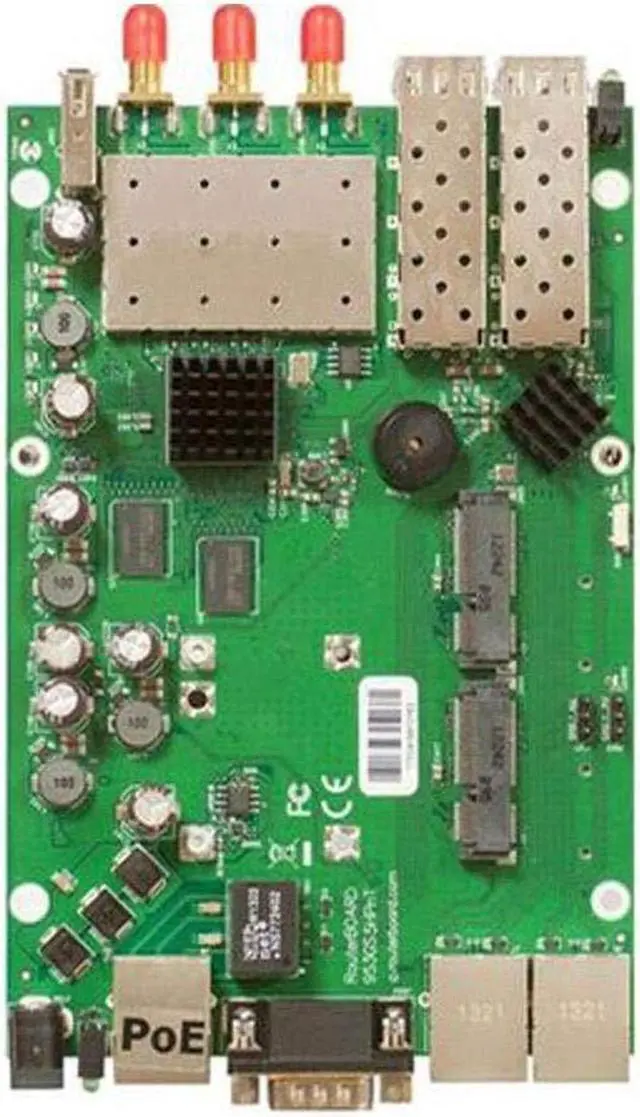 Main image of Mikrotik RouterBOARD RB953GS-5HnT-RP 5GHz 3x3 MIMO Triple Chain Support, 128MB, 3 Gigabit Ethernet Ports