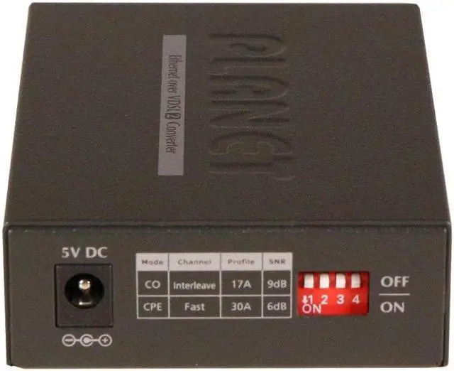 Alt view image 3 of 5 - VC-231 Single port 100/100 Mbps Ethernet to VDSL2 Converter - 30a profile