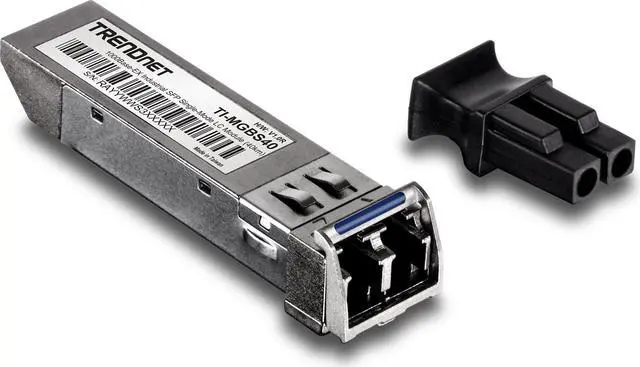 Main image of TRENDnet TI-MGBS40,1000Base-EX Industrial SFP Single-Mode LC Module (40km), Lifetime Protection