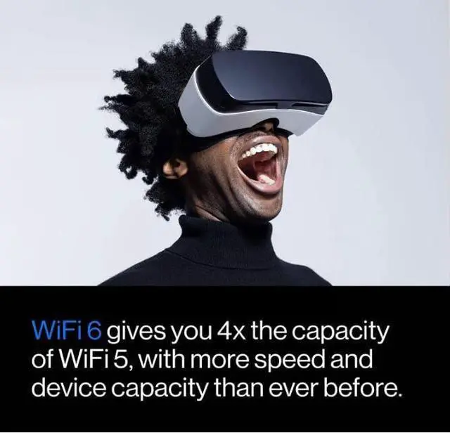 Alt view image 2 of 5 - Linksys MX8000/MX8400 Mesh WiFi Router - AX4200 WiFi 6 Router - Velop Tri-Band WiFi Mesh Router - WiFi 6 Mesh Computer Routers for Wireless Internet - Connect 80+ Devices, 5,400 Sq Ft, 2-Pk