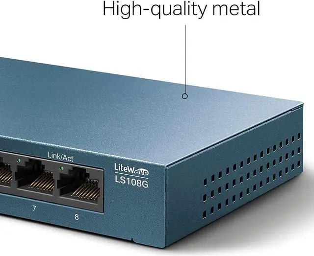 Alt view image 3 of 5 - Switch TP-LINK LS108G