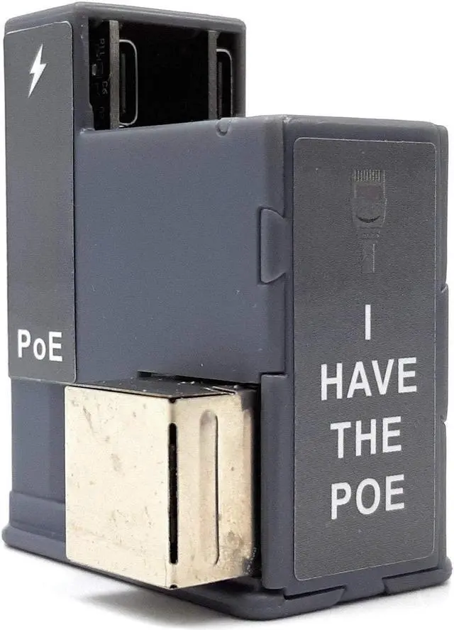 Main image of PoE Texas PoE+ Power and Data Adapter for USB-C Tablets & Devices for POS, Digital Signage, & More - 802.3at POE+ to USB-C Power Delivery - Extends Charging & Data Delivery Up to 328 Feet