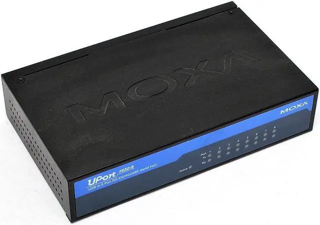 Main image of Moxa UPort 1650-8: 8 Port USB-to-Serial Hub, RS-232/422/485