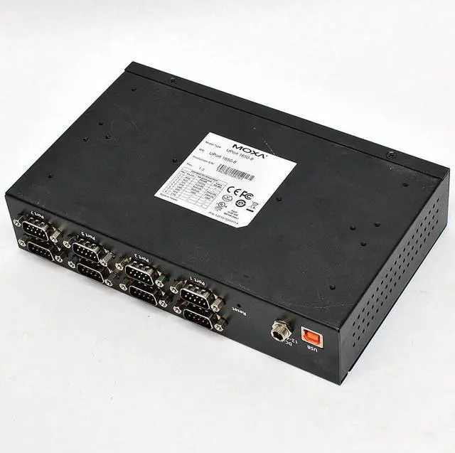 Alt view image 3 of 4 - Moxa UPort 1650-8: 8 Port USB-to-Serial Hub, RS-232/422/485