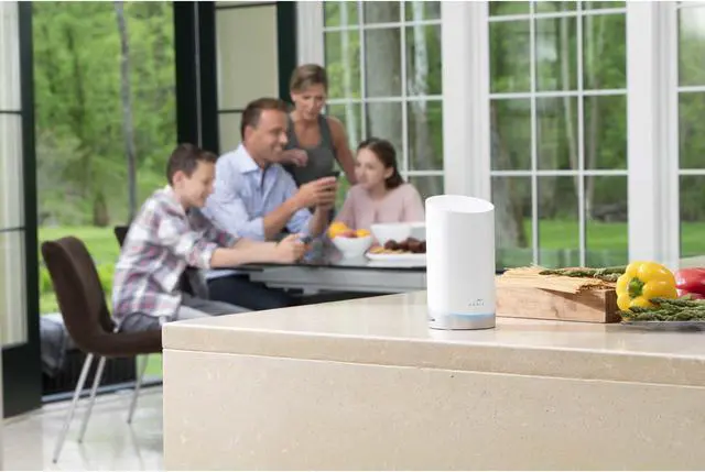 Alt view image 4 of 5 - ARRIS Surfboard mAX W122 Mesh WiFi 6 System, AX6600 Speeds up to 6.6 Gbps, Coverage 5,500 sq ft, Wall-Plug Satellite, Alexa Support