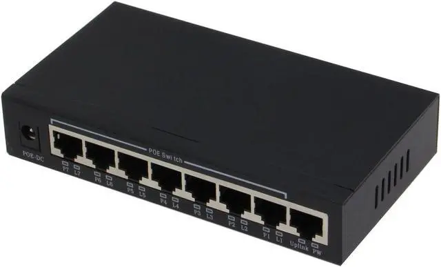 Main image of SEDNA - 8 Port 10/100Mbps Desktop POE Switch