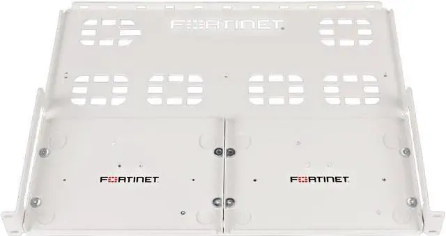 Main image of Fortinet Brand Rack Mount Tray for All FortiGate E and F Series Desktop Models and Backward Compatible with SP-RackTray-01. for List of Compatible FortiGate Products, Visit Documentation Website.