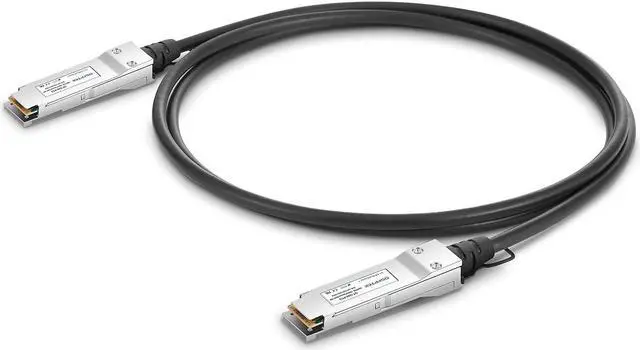Alt view image 2 of 5 - 100G QSFP28 DAC Patch Cable, 0.5M (1.64ft) QSFP28 to QSFP28, Passive Direct Attach Copper Twinax Cable Compatible with Cisco QSFP-100G-CU0.5M, Fortinet and More
