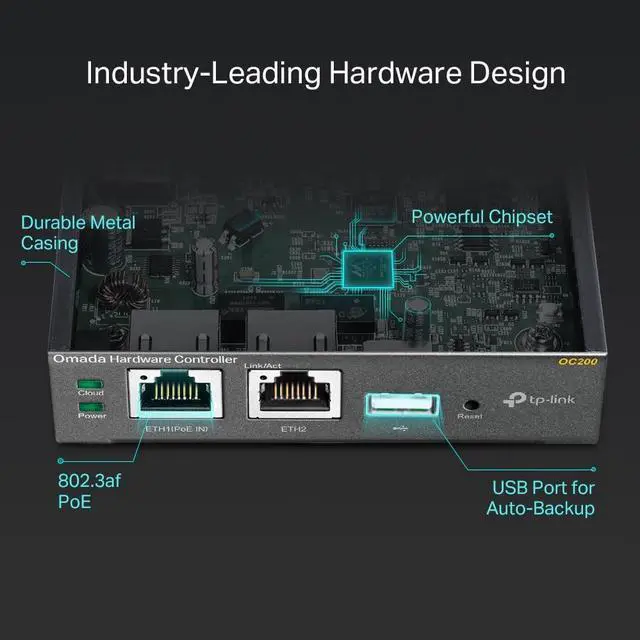 Alt view image 5 of 5 - Controller di net WiFi TP-Link OC200 Black