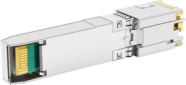 Alt view image 5 of 5 - 6COM 1.25G/2.5G/5G/10GBase-T SFP+ Transceiver, 10G SFP+ to RJ45 Copper Module, CAT.6a/7, up to 30 Meters, for Cisco SFP-10G-T-S, Ubiquiti uacc-cm-rj45-mg, D-Link, Supermicro, MikroTik S+RJ10 and More