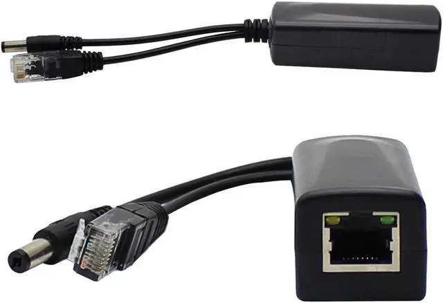 Alt view image 2 of 5 - ANVISION 4-Pack 12V DC Output Active PoE Splitter Adapter, IEEE 802.3af, 10/100Mbps, for IP Camera AP Voip Phone and More, AV-PS12