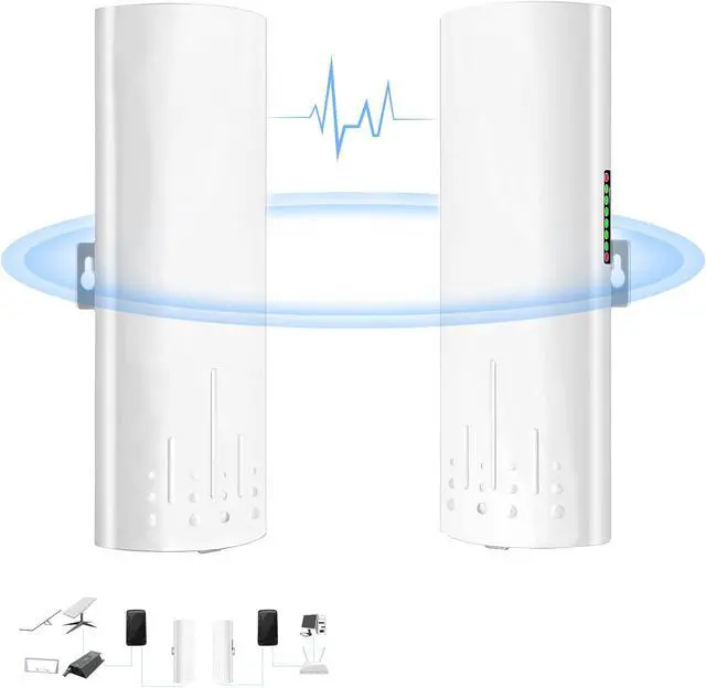 Main image of Point to Point Starlink Internet Outdoor Long Range Transmission for Starlink Gen 3 Router, Starlink WiFi Extender, 5.8GHz 3KM 100Mbps with 16dBi High Gain Antenna, 2 Pack