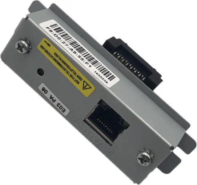 Alt view image 5 of 5 - DEVMO Compatible with UB-E03 Ethernet Interface Print Server C32C824541 TM-U220PB T81 U288 T88IV
