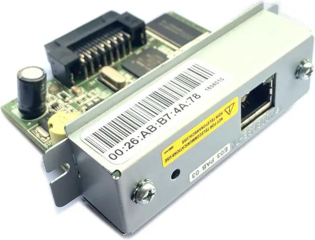 Main image of DEVMO Compatible with UB-E03 Ethernet Interface Print Server C32C824541 TM-U220PB T81 U288 T88IV (Replaces UB-E02) Version.B